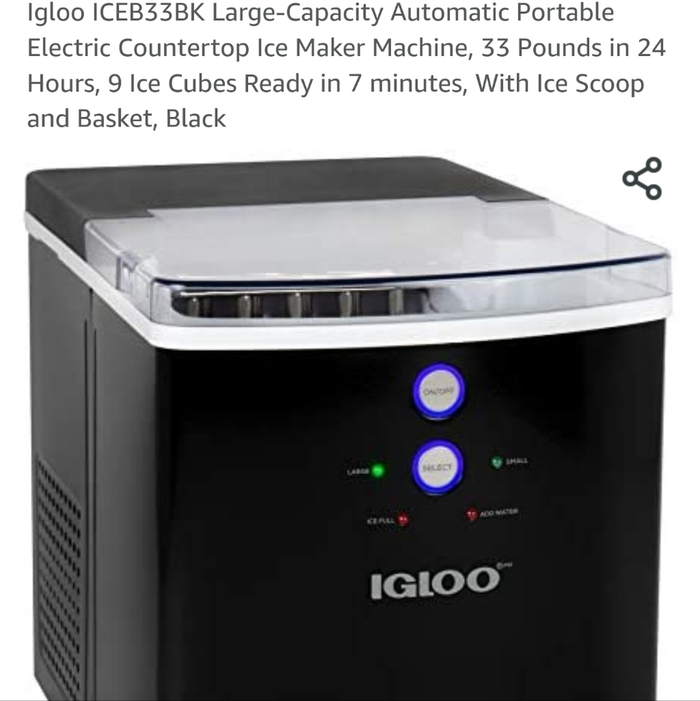 igloo Portable Ice Machine